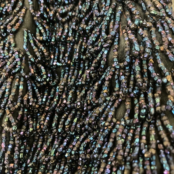 Vintage hand made beaded bag - Picture 2 of 6